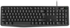 Клавиатура проводная узкая Genius Smart KB-117, USB, 104 клавиши, защита от проливаний, регулировка наклона, размеры: 441.7x137.2x26.9 мм, вес: 488г.