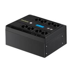 ИБП ExeGate NEO Smart LHB-850.LCD.AVR.8SH.CH.RJ.USB &lt;850VA/510W, LCD, AVR, 8*Schuko, RJ45/11, USB, 4*USB-порта для зарядки, Black&gt;