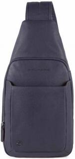 Сумка 9.7 Piquadro Black Square кожа синий CA4827B3/BLU4