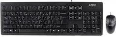 Клавиатура + мышь A4Tech KRS-8372 клав:черный мышь:черный USB