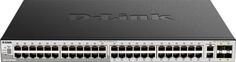 Коммутатор D-Link DGS-3130-54S/B1A 2x10Гбит/с 48SFP 4SFP+ управляемый
