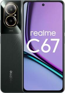 Смартфон Realme RMX3890 C67 256Gb 8Gb черный моноблок 3G 4G 2Sim 6.72 1080x2400 Android 14 108Mpix 802.11 a/b/g/n/ac NFC GPS GSM900/1800 GSM1900 Touc