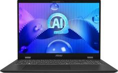 Ноутбук MSI Prestige 16 AI Evo B1MG-002US Core Ultra 7 155H 32Gb SSD1Tb Intel Arc 16 IPS QHD+ (2560x1600) Windows 11 Home Multi Language grey WiFi BT