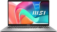 Ноутбук MSI Modern 15 F13MG-087XRU Core i5 1335U 16Gb SSD1Tb Intel Iris Xe graphics 15.6 IPS FHD (1920x1080) Free DOS silver WiFi BT Cam (9S7-15S122-