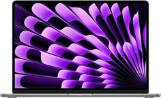 Ноутбук Apple MacBook Air 15 M3 A3114 15.3, 2024, Retina, Apple M3 8 core 4ГГц, 8-ядерный, 16ГБ 512ГБ SSD, Mac OS, серый космос [mxd13hn/a]