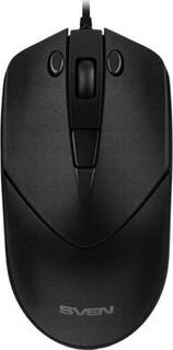 Мышь проводная Sven Мышь Sven RX-100 чёрный USB