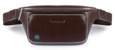 Сумка на пояс Piquadro Blue Square CA2174B2/MO/коричневый натур.кожа