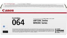 Картридж Canon CRG 064 C для Canon i-sensys MF832Cdw 1500стр Синий