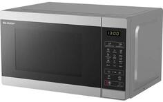 СВЧ Sharp R6800RSL 800 Вт серебристый металлик