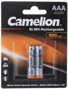 Аккумуляторы Camelion NH-AAA900BP2 900 mAh AAA 2 шт