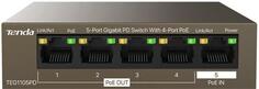 Коммутатор 5PORT 10/100/1000M 4POE TEG1105PD TENDA