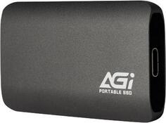 2TB AGI ED138 Iron Gray External SSD USB 3.2 Gen 2 Type-C, 565/481, 400TBW, Aluminum, RTL