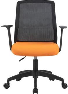 Кресло офисное Cactus CS-MC222-BKOR чёрный оранжевый