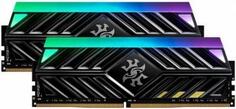 Оперативная память для компьютера 16Gb (2x8Gb) PC4-28800 3600MHz DDR4 DIMM CL18 A-Data XPG Spectrix D41 (AX4U36008G18I-DT41) Adata
