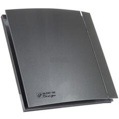 Вентилятор вытяжной SOLER&amp;PALAU Silent-100 CRZ Grey Design 4С 95 м3/ч. Установочный д 98.9мм Solerpalau