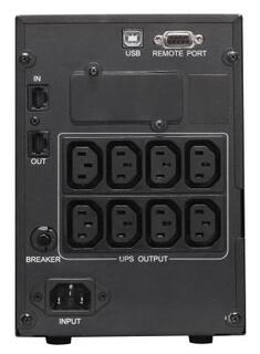 Источник бесперебойного питания Powercom Smart King Pro+ SPT-3000-II LCD 3000VA Черный