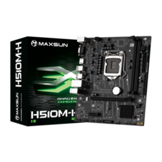 Материнская плата Maxsun Challenger H510M-H Socket 1200 H470 2xDDR4 1xPCI-E 16x 1xPCI-E 1x 3xSATA III mATX Retail