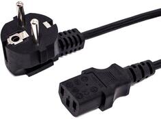 Filum Кабель питания CEE 7/7- С13, 3х0.75мм, 220В, 10A, чёрный, 1.8м [FL-PC10-EU-C13-1.8M] (873341)