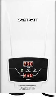 Стабилизатор напряжения для газового котла SMARTWATT AVR BOILER 1000RW (140W - 260W, 1000VA, 1 кВт, 50 Гц, розеток - 1,