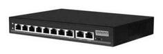 Коммутатор Osnovo SW-21000/A(120W) 120W управляемый Passive PoE коммутатор, 8*10/100 Base-T+ 2*10/100 Base-T Uplink, до 30W на порт