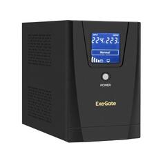 ИБП ExeGate SpecialPro Smart LLB-1600.LCD.AVR.2SH.3C13 &lt;1600VA/950W, LCD, AVR, 2*Schuko+3*C13, металлический корпус, Black&gt;