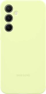 Чехол (клип-кейс) Samsung для Samsung Galaxy A55 Silicone Case A55 лайм (EF-PA556TMEGRU)