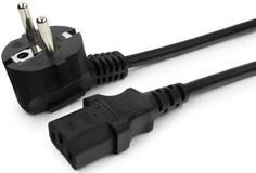 Cablexpert Кабель питания 10м, Schuko- C13, 3х1кв.мм, черный, с заземлением, пакет (PC-186-1-10M) Gembird