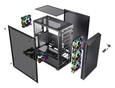 Корпус ATX Accord 3407 Без БП чёрный