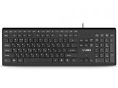 Клавиатура проводная Sven KB-S307M USB черный
