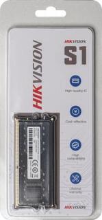 Оперативная память для ноутбука 4Gb (1x4Gb) PC3-12800 1600MHz DDR4 SO-DIMM CL19 Hikvision HKED4042BBA1D0ZA1/4G