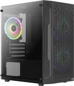Корпус microATX Aerocool Trinity Mini-G-BK-v2 Без БП чёрный