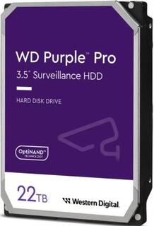 Жесткий диск 3.5 22 Tb 7200 rpm 512 Mb cache Western Digital Purple PRO SATA III 6 Gb/s WD221PURP
