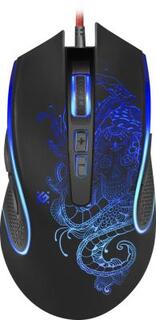 Мышь проводная Defender Venom GM-640L чёрный USB 52640
