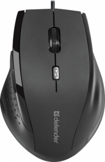 Мышь оптическая Accura MM-362 черный,6 кнопок, 800-1600 dpi DEFENDER