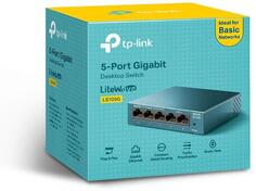 Коммутатор TP-LINK LS105G 5-портовый 10/100/1000 Мбит/с настольный коммутатор