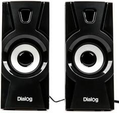 Dialog Stride AST-10UP - акустические колонки 2.0, 10W RMS, черные, питание от USB
