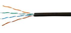 Кабель SkyNet Standart UTP outdoor 4x2x0,48, медный, FLUKE TEST, кат.5e, однож., 305 м, box, черный .No Brand