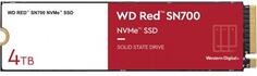 Твердотельный накопитель SSD M.2 4 Tb Western Digital Red SN700 Read 3400Mb/s Write 3100Mb/s 3D NAND WDS400T1R0C