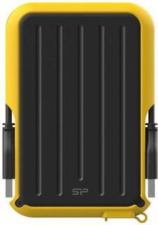 Внешний жесткий диск 2.5 5 Tb USB 3.2 Silicon Power Armor A66 желтый черный