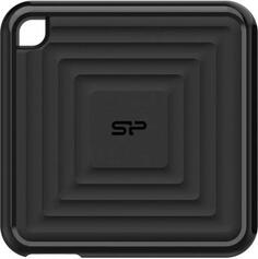 Накопитель SSD Silicon Power USB-C 1Tb SP010TBPSDPC60CK PC60 1.8 черный