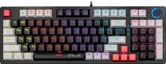 Клавиатура проводная Defender Hawk GK-418 USB черный белый 45419