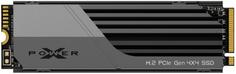 Твердотельный накопитель SSD M.2 1 Tb Silicon Power XS70 Read 7300Mb/s Write 6000Mb/s 3D NAND SP01KGBP44XS7005