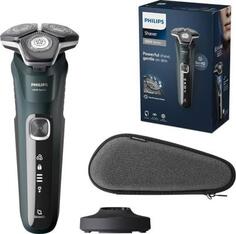 Бритва роторная Philips S5884/50 реж.эл.:3 питан.:аккум. зеленый