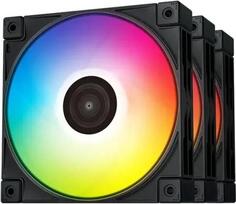 Вентилятор Deepcool FC120-3 in 1 ARGB 120x120x25mm черный 4-pin 28dB 452gr Ret (R-FC120-BKAMN3-G-1)