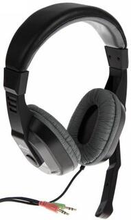Игровая гарнитура проводная Ritmix RH-534M черный серый