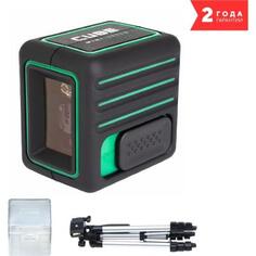 Построитель лазерных плоскостей ADA Cube Mini Green Professional дальность до 70м, мм/м ±2/10