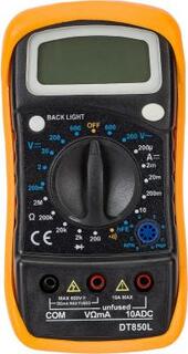 WHDZ мультиметр цифровой DT850L