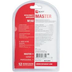 EKF Мультиметр цифровой M182 Master In-180701-bm182