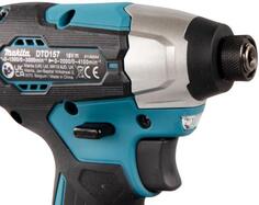 Makita Шуруповерт ак(уд) б\\\\щет,18В,BL,XPT,Li-ion,140Нм,2скорости, DTD157RTJ