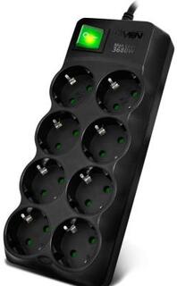 Сетевой фильтр Sven SF-08E-16 1.8 м 8 розеток